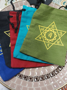 Star of David Cotton Pouch