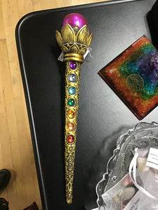 Chakra Wand 9” - Tree Of Life Shoppe
