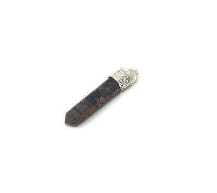 Single Point Gemstone Pencil Pendants - Various