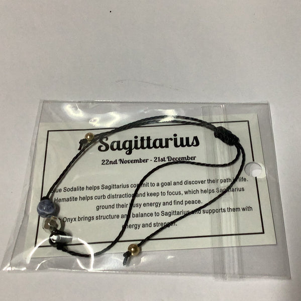 Zodiac Crystal Bracelets / Anklets