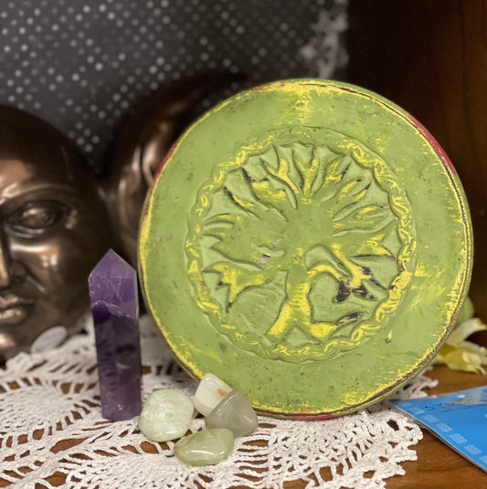 Round Tree of Life Altar Table