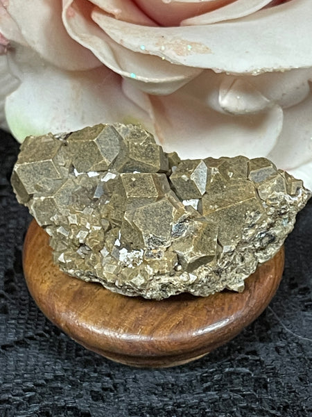 Black Garnet ( Melanite ) Clusters