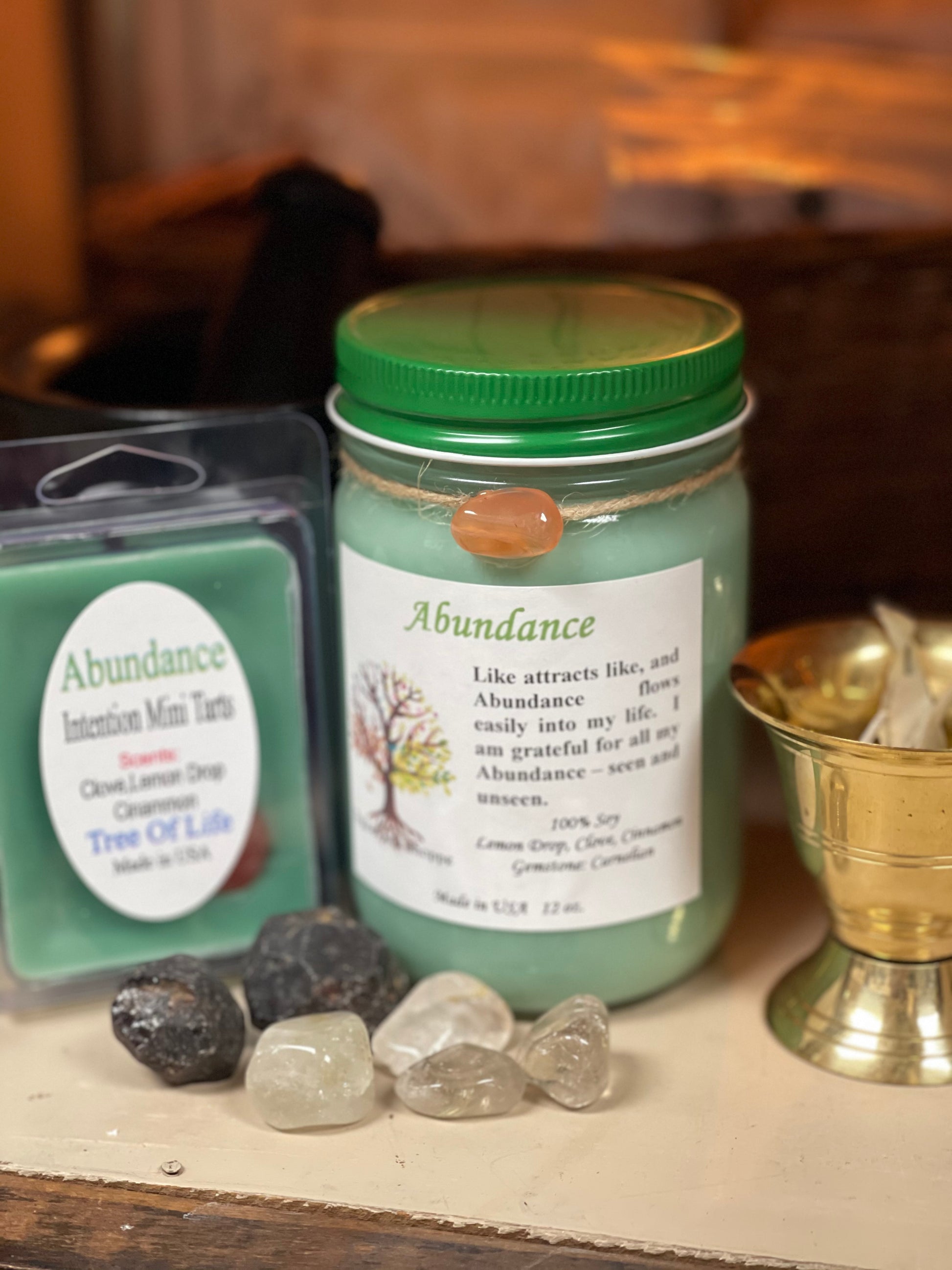 Soy Intention Jar Candles - Tree Of Life Shoppe