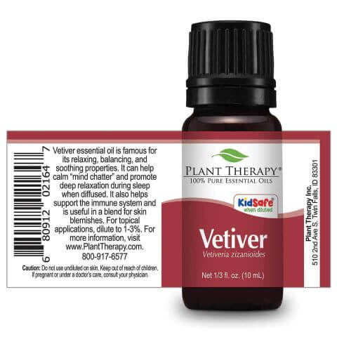 Vetiver Essential Oil 10ml - Tree Of Life Shoppe