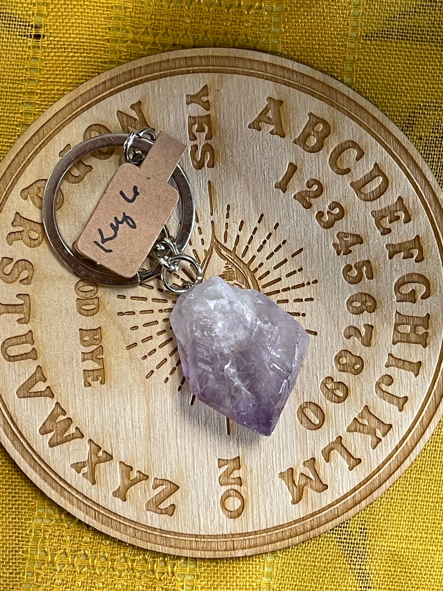 Gemstone & Crystal Keychain - Various - Hand Crafted