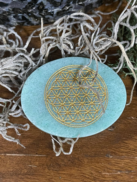 Flower of Life Palm Stone Collection - Various