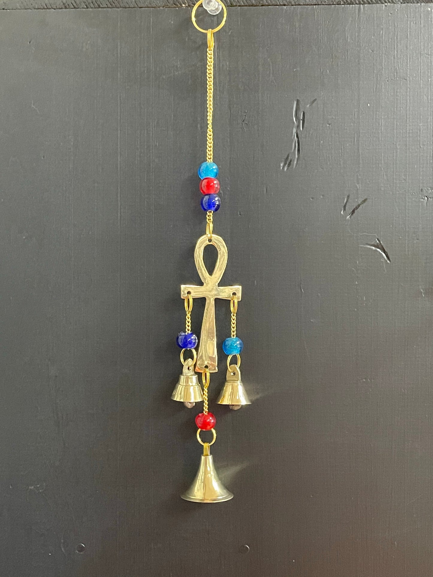 Ankh Brass Windchime
9"