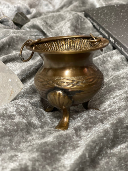 Brass Celtic Cauldron - Tree Of Life Shoppe