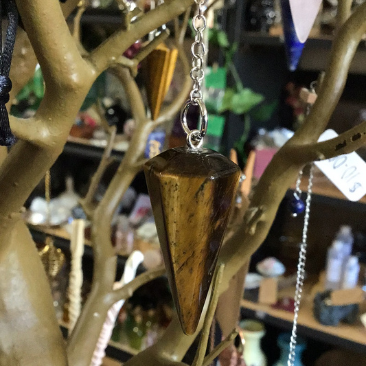 6-Sided Gemstone Pendulums - Tree Of Life Shoppe
