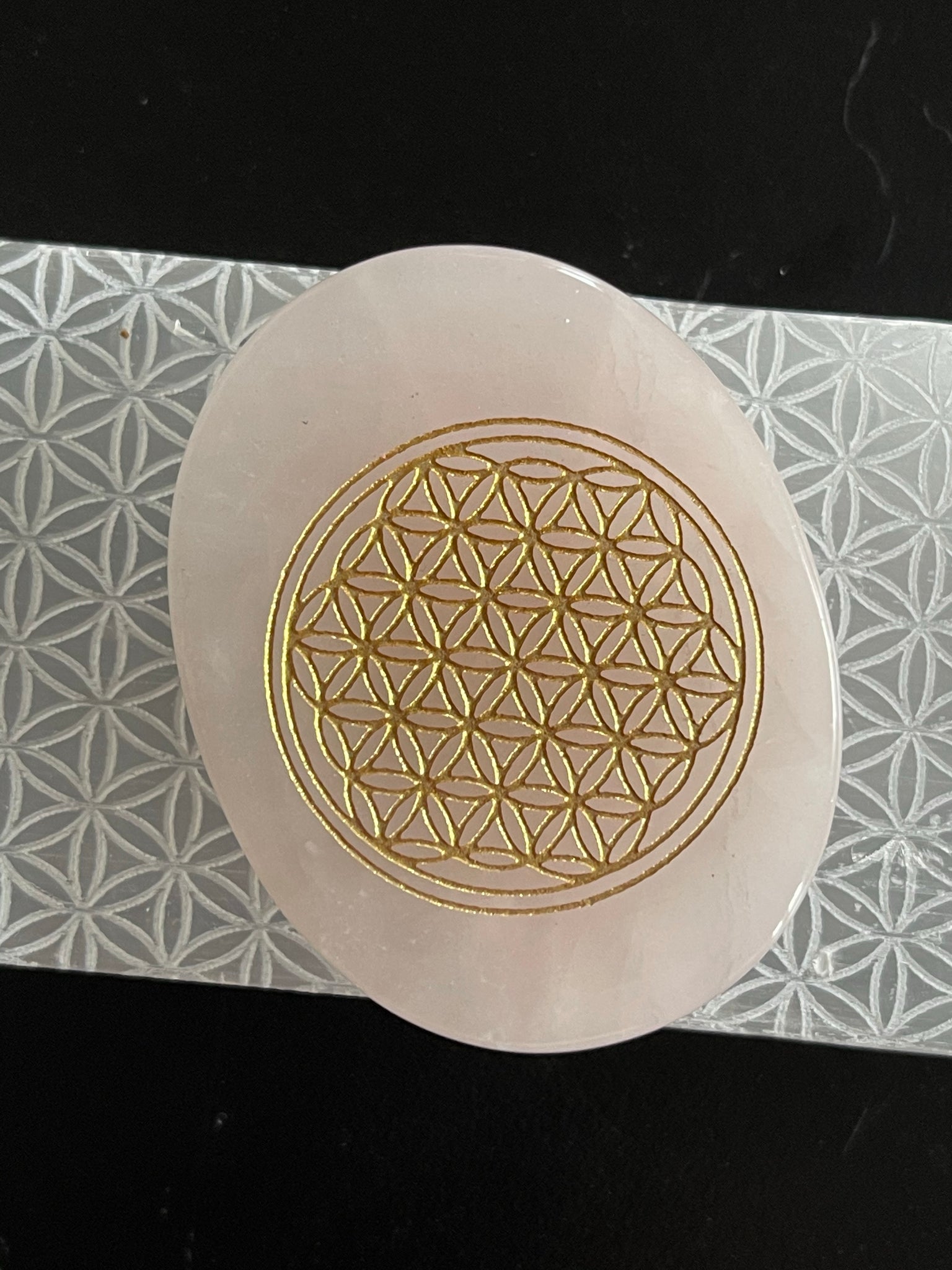 Flower of Life Palm Stone Collection - Various - Tree Of Life Shoppe
