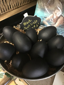 Black Spell Craft Eggs - Tree Of Life Shoppe