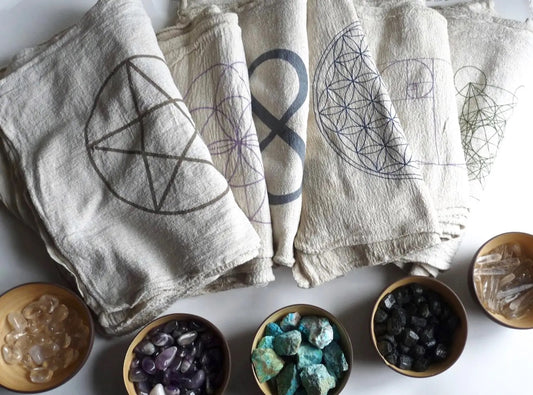 Crystal Grid Cloth - Various - Tree Of Life Shoppe