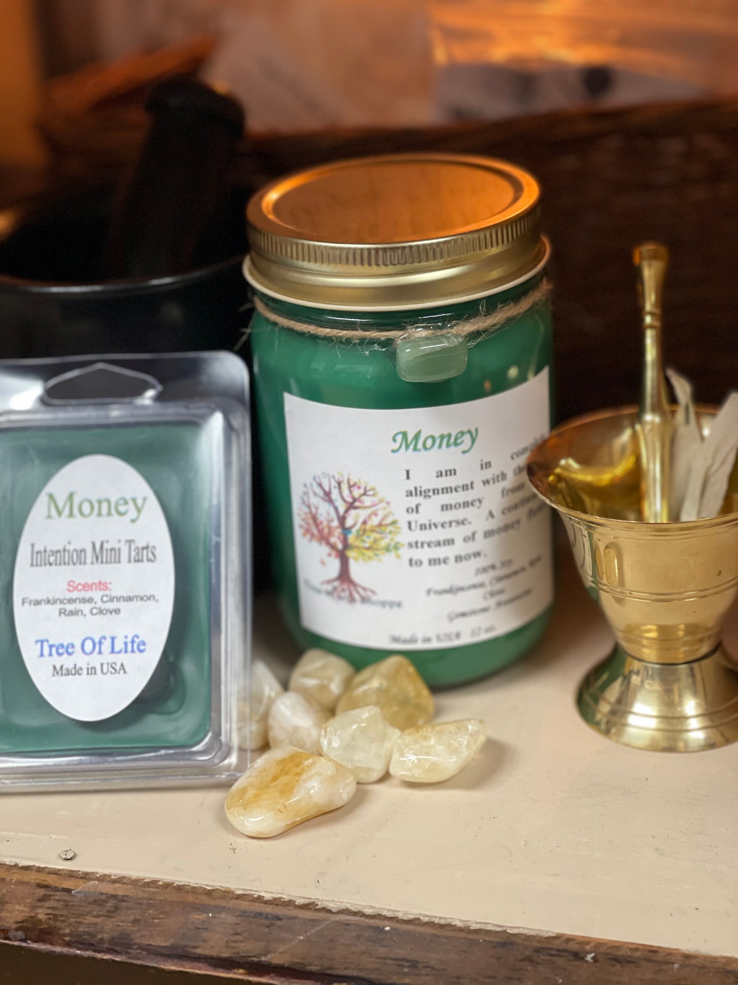 Soy Intention Jar Candles - Tree Of Life Shoppe