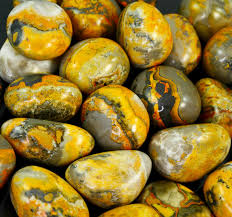 Jasper, Bumble Bee - Tumbled - Tree Of Life Shoppe