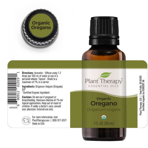 Organic Oregano Essential Oil 30 ml