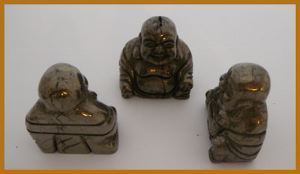 Carved Gemstone Buddha - Various - Tree Of Life Shoppe