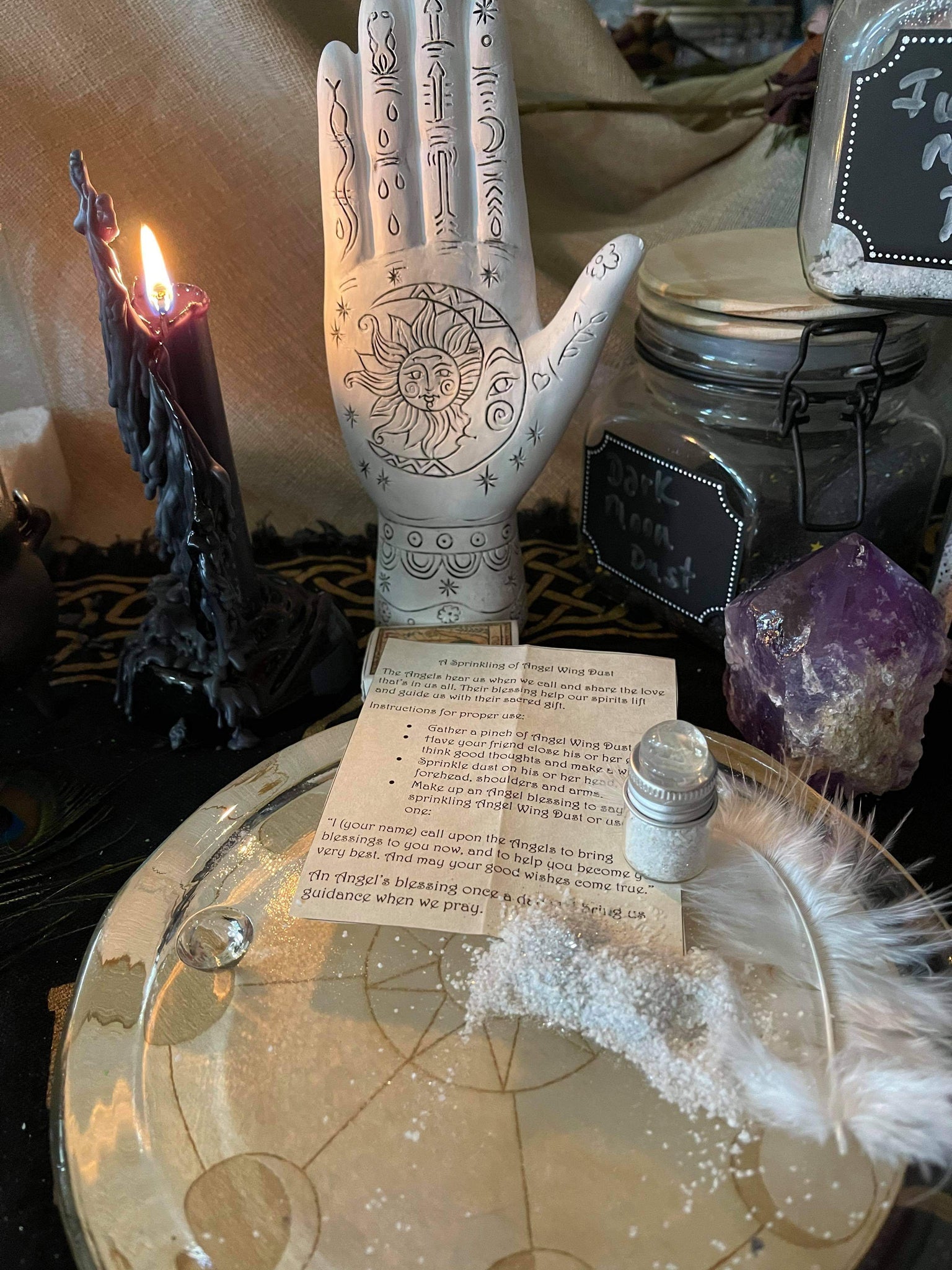 Magical Dusts, Powder and Sprinkles - Angel, Fairy, Tree of Life Prosperity