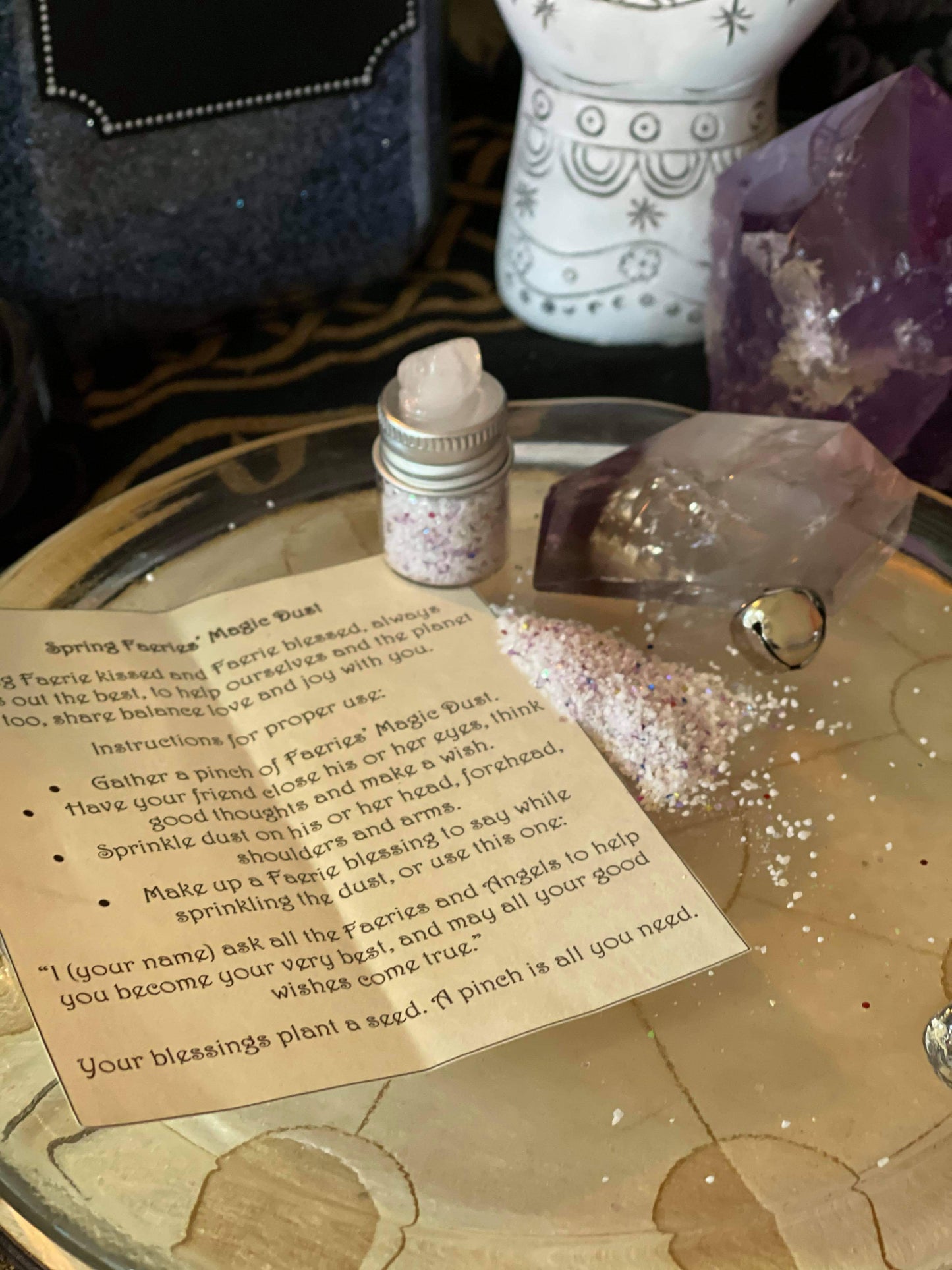 Magical Dusts, Powder and Sprinkles - Angel, Fairy, Tree of Life Prosperity