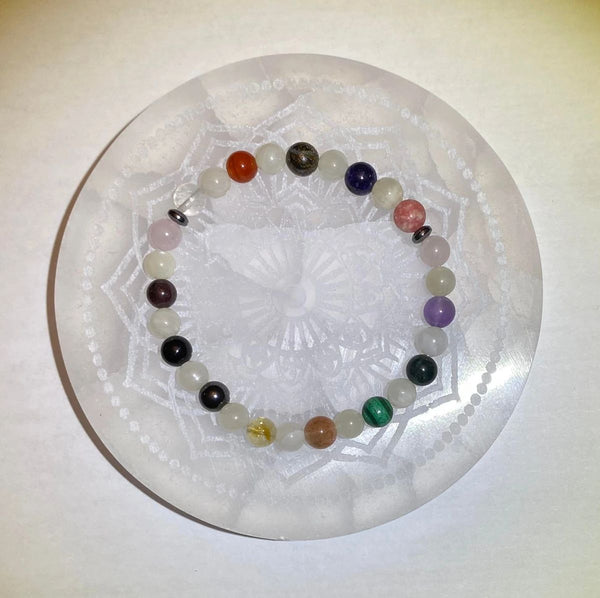 Gemstone Wheel of the Year Bracelet