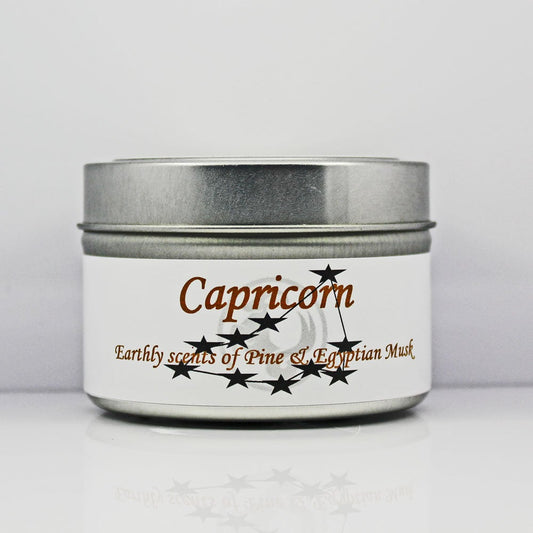 Capricorn
Astrological Candle Tin 4 oz.