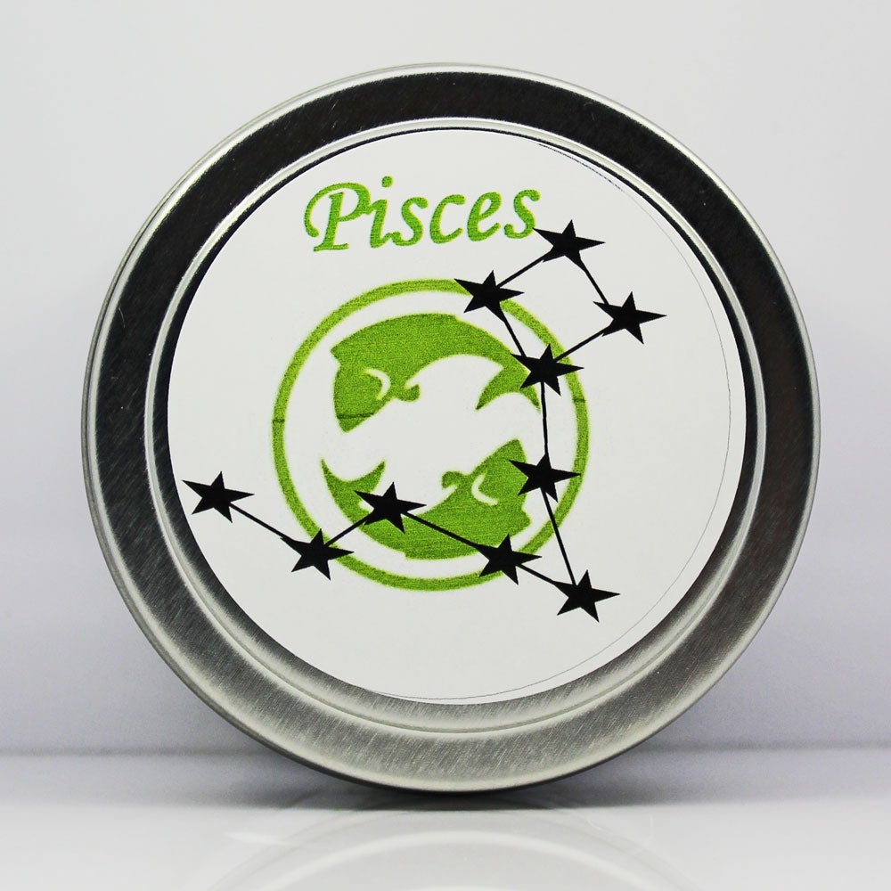 Pisces Astrological Candle Tin 4 oz.