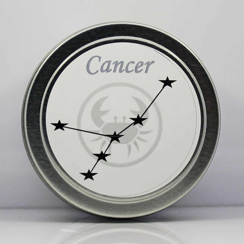 Cancer Astrological Candle Tin 4 oz.