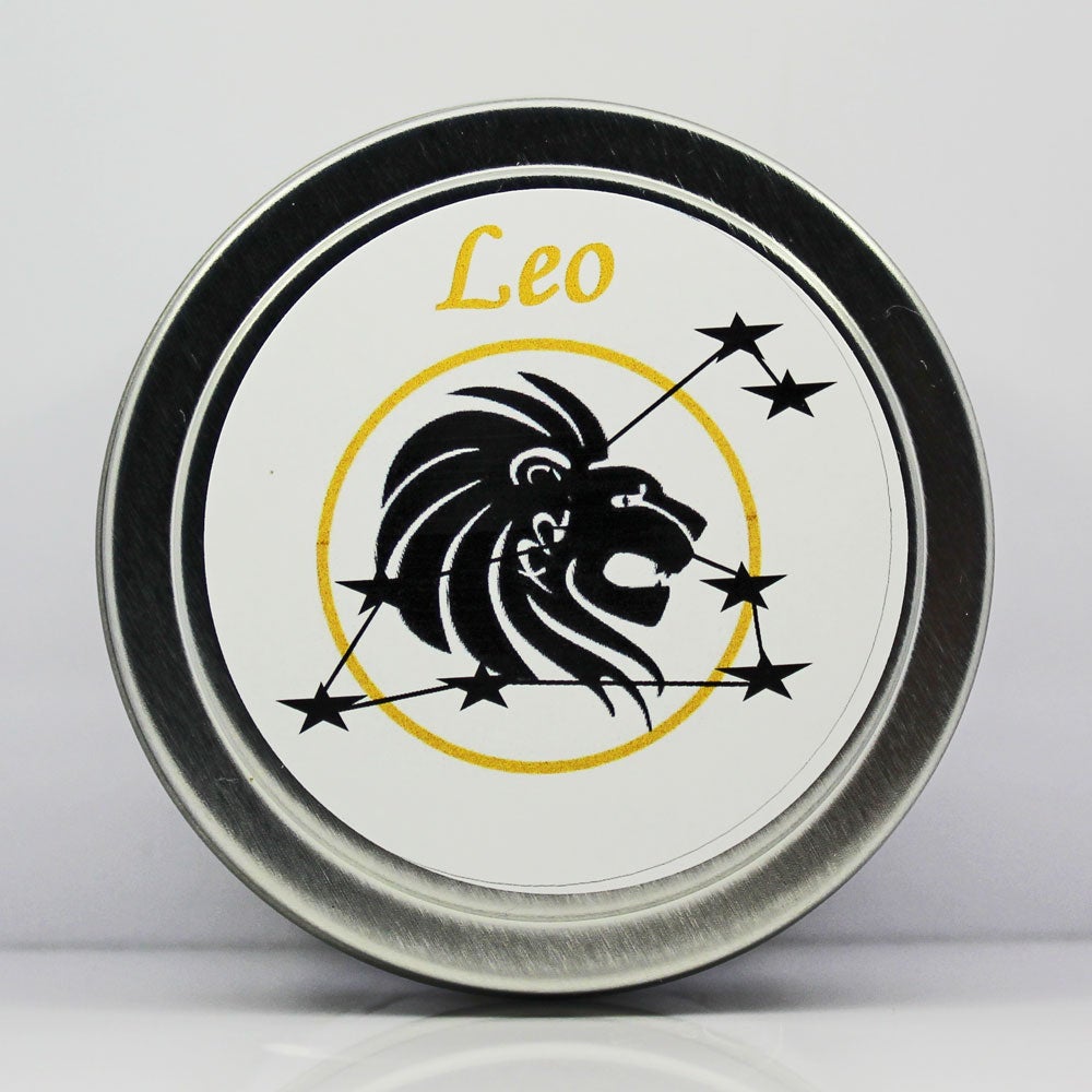 Leo Astrological Candle Tin 4 oz.