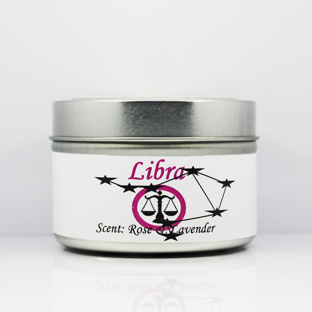 Libra
Astrological Candle Tin 4 oz.