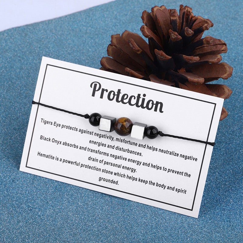 Protection Intention Gemstone Bracelet