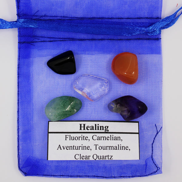 Healing Crystal Mojo Bag - Tree Of Life Shoppe