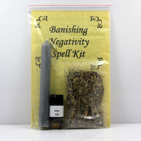 Spell Kit Banish Negativity - Tree Of Life Shoppe