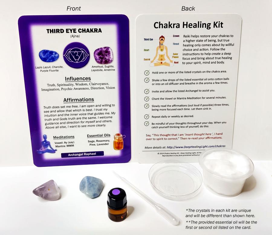 Third Eye Chakra Healing Kit - Tree Of Life Shoppe